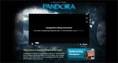 Desktop Screenshot of messagefrompandora.org